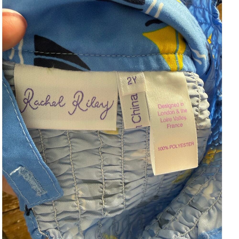 Rachel Riley Sailboat Ruched Swimsuit size 2 - Picture 3 of 3